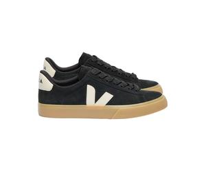 Veja Fair Trade - Suede sneakers - Campo Black Pierre for Men - Size 42 Black 42