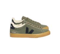 Veja Fair Trade - Warm Leather Sneakers - Campo Winter Mud Black Natural for Men - Size 44 - Khaki Khaki