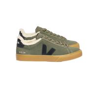 Veja Fair Trade - Warm Leather Sneakers - Campo Winter Mud Black Natural for Men - Size 44 - Khaki Khaki 44