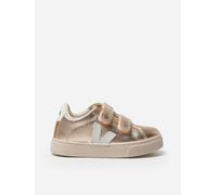 Veja Girls Small Esplar Velcro Trainers in Gold - Gold - EU 25 UK 8
