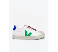 Veja Kids Laces Leather Esplar Trainers in White - White - EU 33 UK 1.5