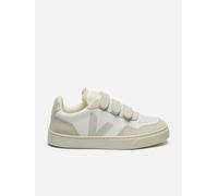 Veja Kids Leather Small V-90 Trainers in White - White - EU 28 UK 10.5