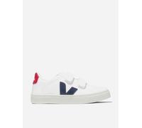 Veja Kids Small Esplar Velcro Trainers in White - White - EU 32 UK 13.5