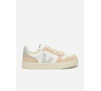 Veja Kids Small V-10 Laces Trainers in White - White - EU 33 UK 1.5