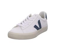 Veja Mens Campo Chromefree Leather Court Trainers White 9 UK