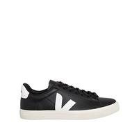 Veja Mens Campo Leather Court Trainers Black 7 UK