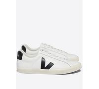 Veja Mens Esplar Logo Trainers, White/Black, Size 4, Men White/Black