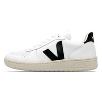Veja Mens Esplar Low Logo Leather Court Trainers White 12 UK