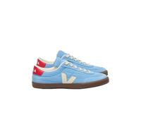 Veja Mens PANENKA SUEDE TRAINER AQUA/PIERRE/BARK - Blue Cotton - Size UK 8