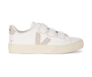Veja Mens Recife Logo Sneaker, Extra White Natural, 8 UK