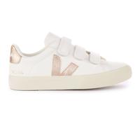 Veja Mens Trainers Recife Casual Hook & Loop Low Top Chromefree Leather