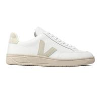 Veja Men's V-12 Leather Trainers - Extra White/Sable - UK 10