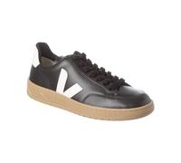 Veja Mens V-12 Court Trainers Black 8 UK