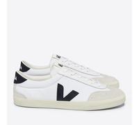 Veja Mens Volley Canvas Trainer White/Black - Size UK 7
