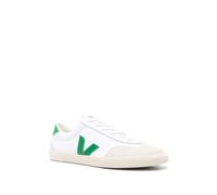 Veja Men's Volley Sneakers, White - Emeraude, 8 UK