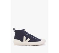 VEJA Nova Vegan Canvas Marine Pierre High Top Trainers Size: 38, Colour: Nve