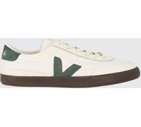 VEJA Panenka Quilted Low-Top Sneakers in O. T. Leather with Contrast Logo - Size: 42 - male