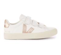 Veja Recife Chromefree Leather Women's Fashion Trainers - White Platine - Size:UK 5