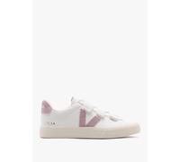 VEJA Recife Logo Chromefree Leather Extra White Babe Trainers Size: 35