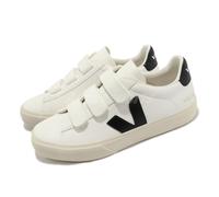 Veja Recife Logo Chromefree Leather White Black Strap Women Casual RC0502790A
