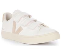 Veja Recife Logo CHROMEFREE Mens Casual Trainers in White Sable - 9 UK