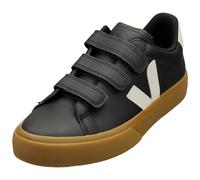VEJA Recife Logo Chromefree Womens Casual Trainers in Black White - 5 UK