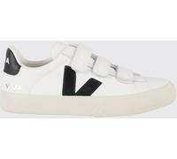 VEJA Recife Low-Top Leather Sneakers with Hook-and-Loop Fastening - Size: 38 - female