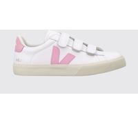 VEJA Recife Trainers in Sustainable O. T. Leather with Velcro and Logo - Size: 43 - male