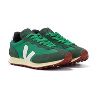 Veja Rio Branco Emeraude WoMens White/Green Trainers - Size UK 7