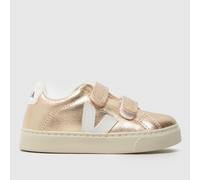 VEJA Rose Gold Esplar Girls Toddler Trainers UK 6.5 (EU 23)