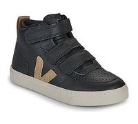 Veja Shoes (High-top Trainers) SMALL V-10 MID in Black 3 kid