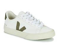 Veja Campo Leather Womens Trainers - White/Khaki - White/Khaki - UK8 EU41 US10