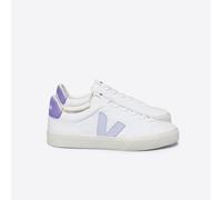 Veja UK 3 Campo Canvas Women's White Swan/ Lavender Trainers CA0103500A360- New