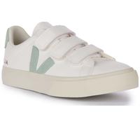 Veja UK 8 Women's Recife Logo Chromefree White/Matcha RC0592878A410 -New