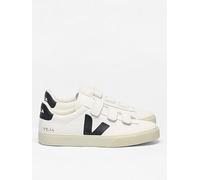 Veja Unisex Recife Logo Leather Trainer, White, Size 6, Men White
