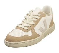 (5) VEJA V-10 Chromefree Womens Casual Trainers in White Natural