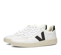 Veja - V-10 Leather Basketball Sneaker White & Black - 46