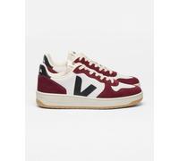 Veja V-10 Prime Leather Shoes White Red Black - 44