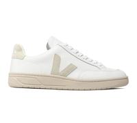 Veja Men's V-12 Leather Trainers - Extra White/Sable - UK 8