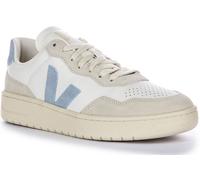 Veja V-90 Women's Extra White/Steel Trainers UK 4