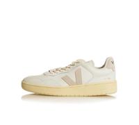 Veja V-90 O. T. Lea Men's Ot Leather Side Logo Flat Lace Trainers | Casual Shoes