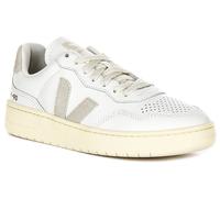 Veja V 90 O. T. Leather Side Lace Up Womens Trainer In White UK 3 - 8