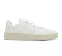 Veja V-90 Organic Traced Leather Men's Fashion Trainers - White - Size:UK 15