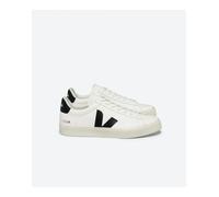 Veja - Veja Campo Chromefree Leather Trainers Col: White/ Black, Size: 8 - 9