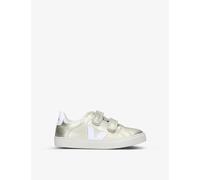 Veja Veja Esplar Leather Trainers 6-9 Years Gold Eur 35 / 2.5 UK Adult