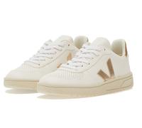 VEJA V-10 Chromefree Womens Casual Trainers in White Gold - 3 UK
