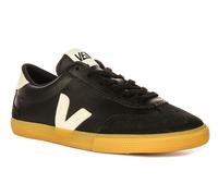 Veja Volley Inspired Leather Volleyball Womens Trainers Black In White UK 4 - 8