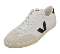 Veja Mens Volley Canvas Trainer White/Black - Size UK 10