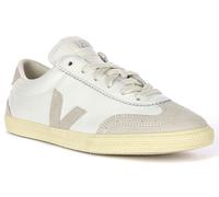 Veja Volley O.T. Leather 70S Inspired Mens Trainer White Red UK 6 - 12