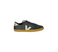 VEJA Women's Volley Leather Trainers - Black Pierre - Size: UK 5